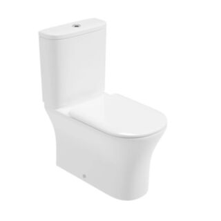 Pena Fully Shrouded Closed Coupled Toilet Sequence Seat