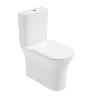 Pena Comfort Height Fully Shrouded Closed Coupled Toilet Sequence Seat