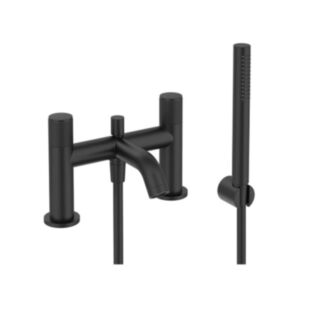 Alita Bath Shower Mixer Tap Matt Black