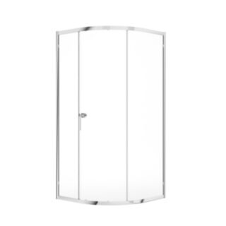 Zeba Single Door Shower Quadrant 800mm