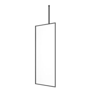 Mirage Matt Black Frame with Clear Glass All Sizes