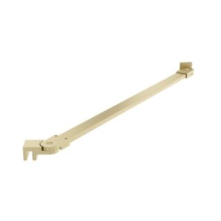 Mirage Angled Bar Brushed Gold 650mm