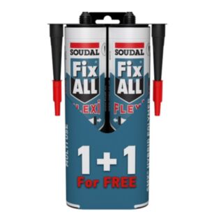 Soudal Fix All Flexi Duo Pack 290ml x 2 White