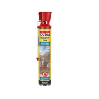 Soudal Sprayable Insulation Genius Gun Grade Foam 700ml