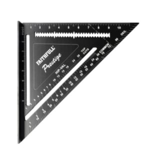 Faithfull Quick Square Black Aluminium 300mm (12)