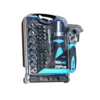 Tala Ratchet Screwdriver Bit Set 35 Piece