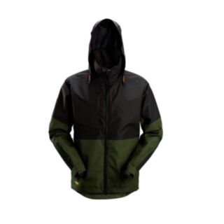 Snickers 1304 Waterproof Shell Jacket Khaki/Black