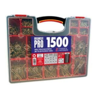 Fixings & Fasteners 1500 Piece Multi-Puprpose Screw Organiser