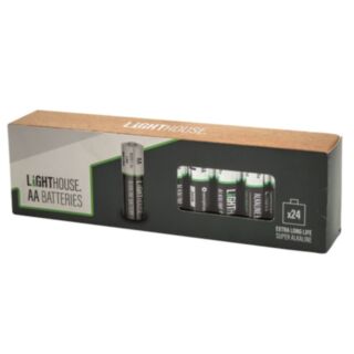 Lighthouse AA Bulk Battery Pack (24)