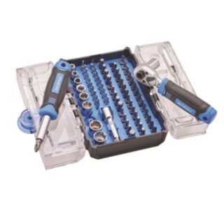 Faithfull 78 Piece Screwdriver Bit & Socket Set