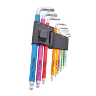 Faithfull Colour Coded Hex Key Set