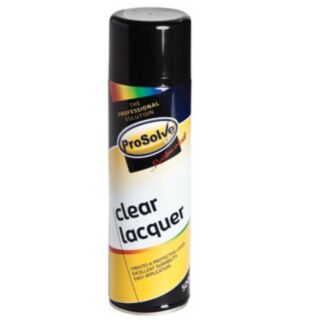 Prosolve Clear Lacquer Aerosol 500ml