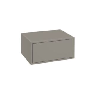 Pulse 600mm Floating Single Push Drawer Unit City Stone