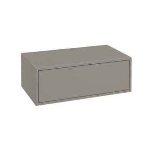 Pulse 800mm Floating Single Push Drawer Unit City Stone