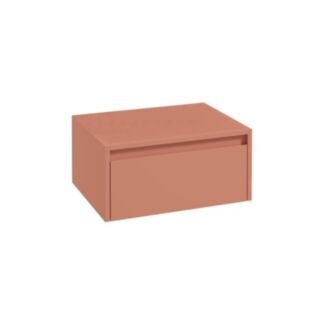 Apex 600mm Floating Single Push Drawer Unit Metro Blaze