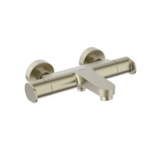 Urban Thermostatic Bath Shower Mixer Brushed Nickel