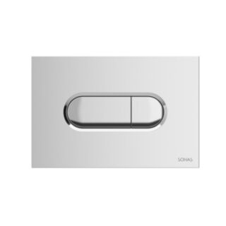 Urban Dual Flush Plate Chrome