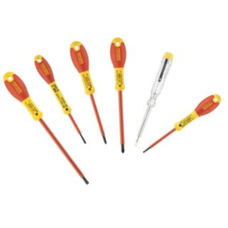Stanley FatMax® VDE Insulated Screwdriver Set 6 Piece