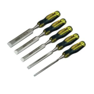Stanley FatMax® Bevel Edge Chisel with Thru Tang Set 5 Piece