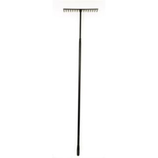 Darby Tarmacadam Rake 16 Tooth 1.7Mtr Steel Handle