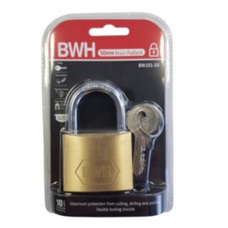 BWH Brass Padlock 50mm