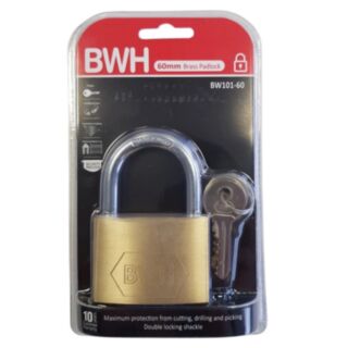 BWH Brass Padlock 60mm