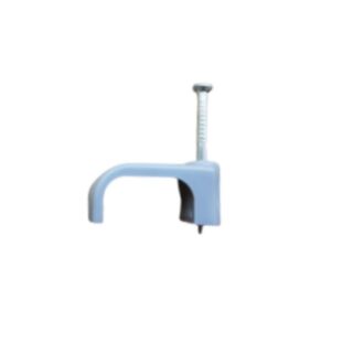 Rugged Twin & Earth Flat Cable Clips 18mm x 10mm