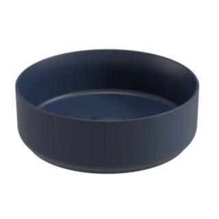 Avanti Round 360mm Vessel Basin Satin Parisian Blue