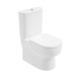 Via Fully Shrouded Closed Couple Toilet Alpha Seat