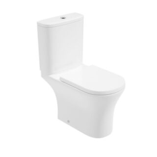 Pena Open Back Close Coupled Toilet Alpha Seat
