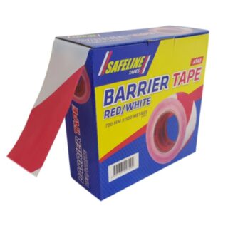Safeline Barrier Red/White Warning Tape