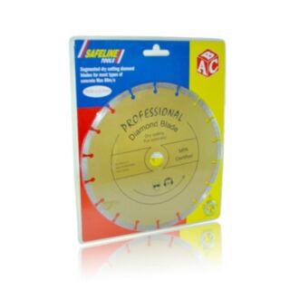 Safeline Diamond Blade Segemented 230mm x 22.2mm 