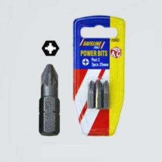 Safeline Power Bits Pozi No 3 - 50mm 