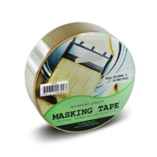 ABC Masking Tape 50m Roll 38mm