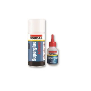 Soudal Mitre Kit 50g Glue & 200ml Activator