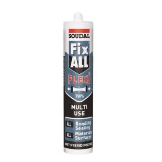 Soudal Fix All Classic Adhesive 290ml White