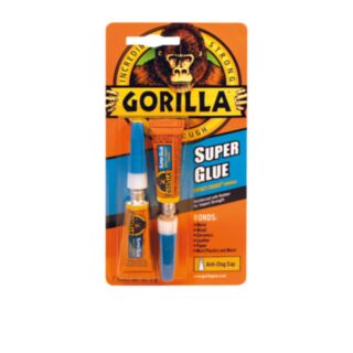 Gorilla Super Glue 3g Twin Pack
