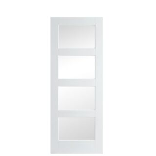 Doras 4 Lite Shaker White Clear Glass All Sizes