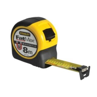 Stanley Fatmax Magnetic Blade Measuring Tape 8m