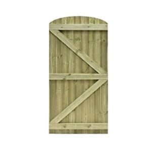 Arched Timber Utility Door 1800mm X 900mm