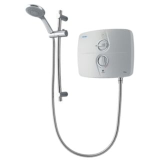 Triton T90SR Pumped Electric Shower - Satin