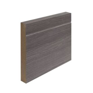 Doras Daiken Grey Shaker Skirting 144mm 5 Pack