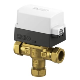 EPH 3 Port Compression Motorised Valve - 28mm