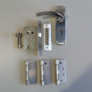 Verona Lever On Lock Plate