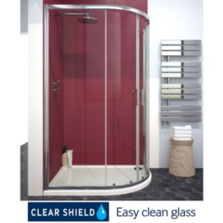 City Plus 900X800mm Offset Quadrant Double Door