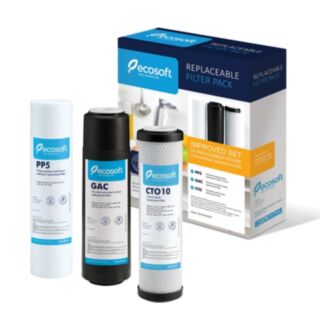 EPS Ecosoft Drinking Water Filter - 3 Stage Replacement Pack