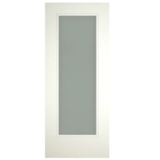 Doras Erkado Shaker Winter White Obscure Glass Door All Sizes