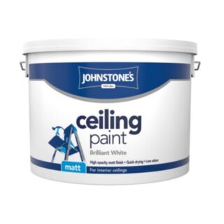 Johnstones Retail Ceiling Paint Brilliant White