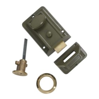 Basta Nightlatch & Brass Cylinder