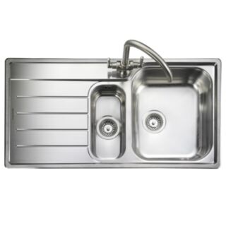 Oakland Ol9852L - 985 X 508mm - 1.5 Bowl Sink With Handed Drainer